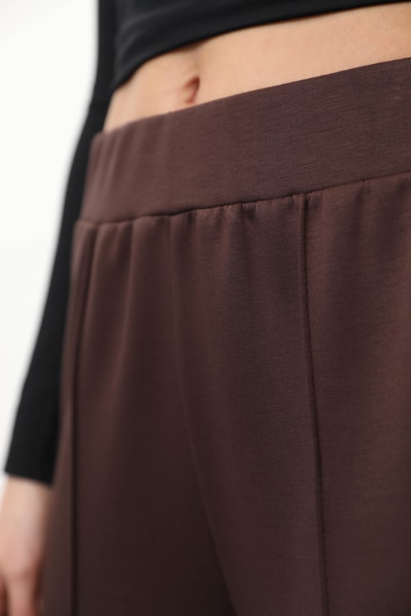 SENTEZ NERVÜRLÜ BAMBU DUBLE PAÇA PANTOLON