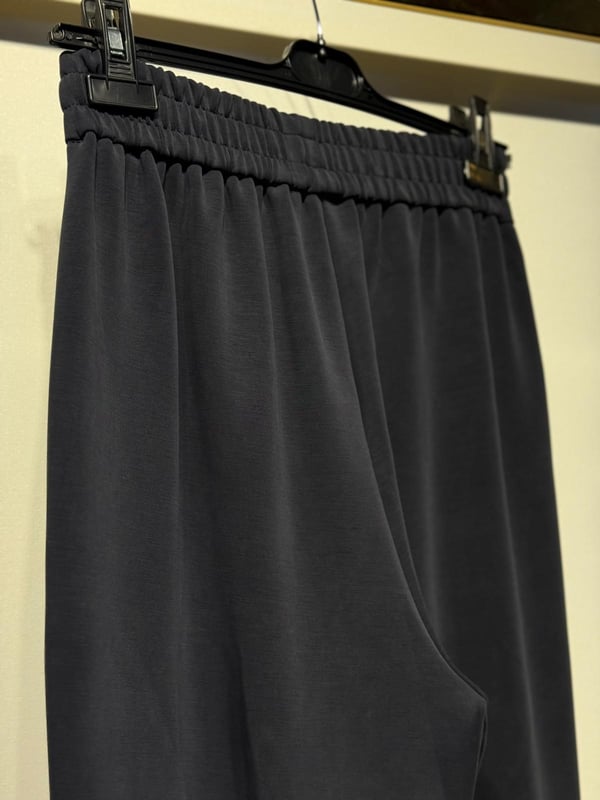 SENTEZ Noir Kargo Cepli Pantolon