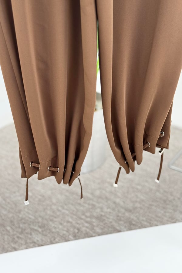 SENTEZ PAÇASI KAPSÜLLÜ ŞALVAR PANTOLON