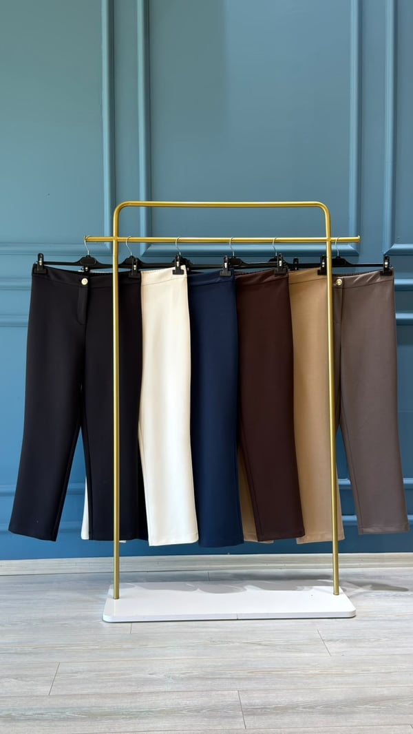 SENTEZ Strec Boru Paça Pantolon
