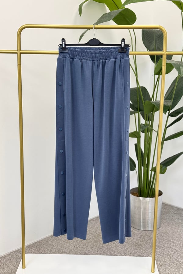 SENTEZ TOKYO BAMBU GENİŞ PAÇA PANTOLON