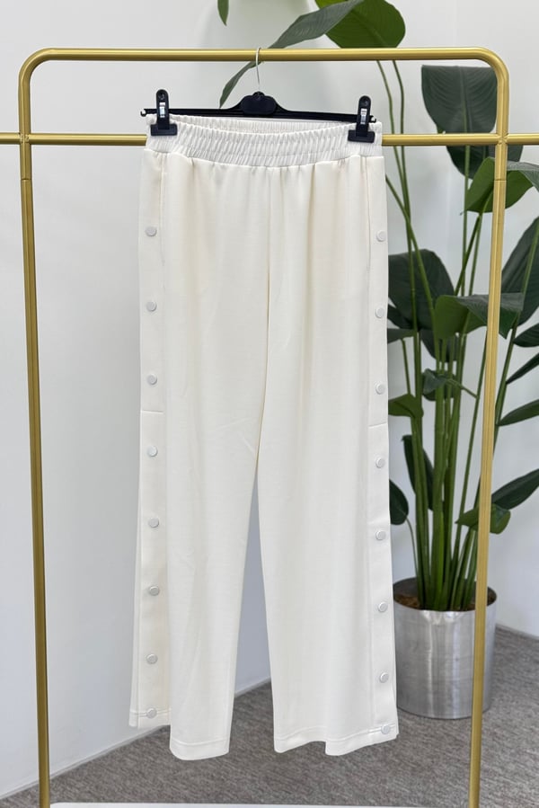 SENTEZ TOKYO BAMBU GENİŞ PAÇA PANTOLON