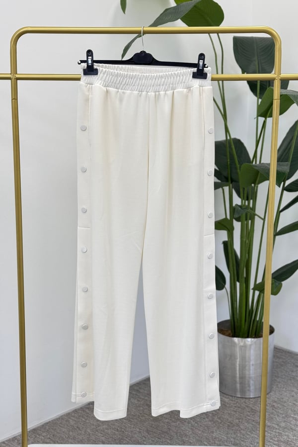 SENTEZ TOKYO BAMBU GENİŞ PAÇA PANTOLON