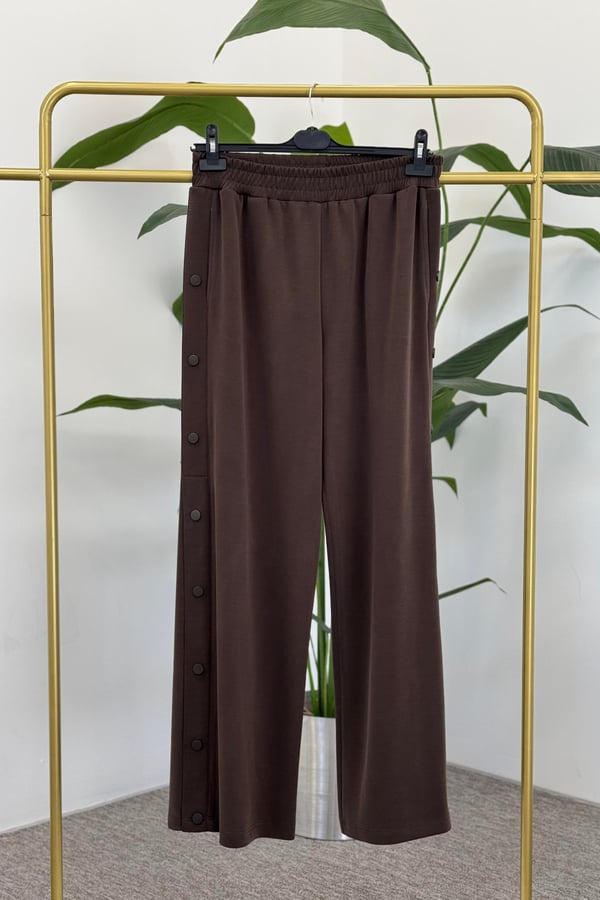 SENTEZ TOKYO BAMBU GENİŞ PAÇA PANTOLON