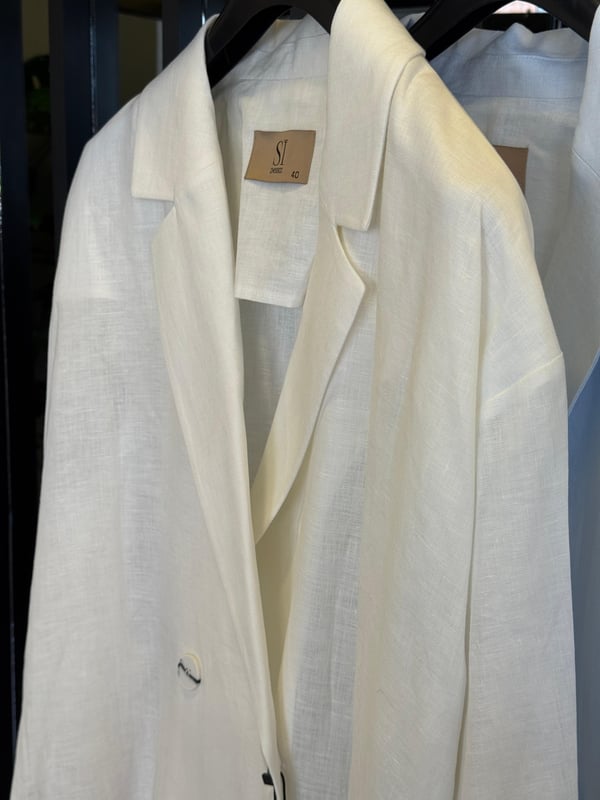 Sİ Design 11100 Kemik Düğmeli Blazer Ceket