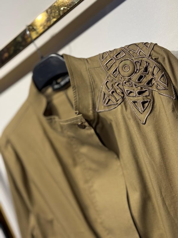 Sİ DESİGN my8 1110 Nakış İşlemeli Bumber Ceket