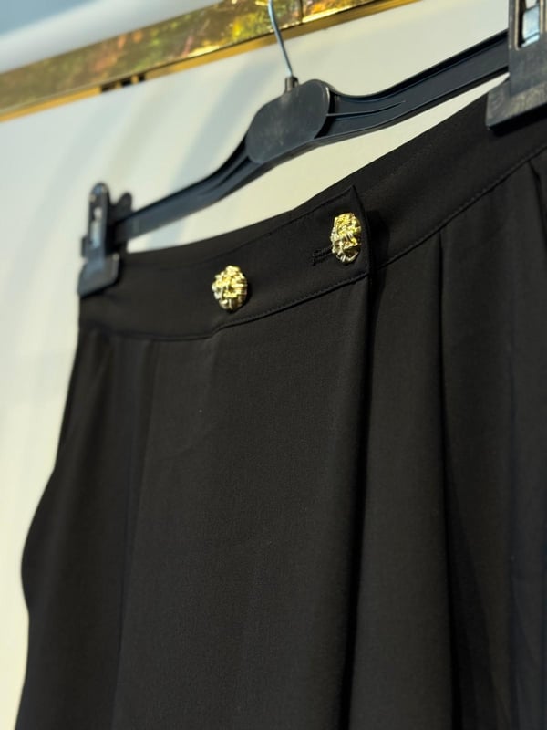 Sİ Design my8 2119 Gold Çift Düğmeli Kumaş Pantolon