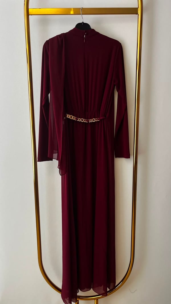 SOLİS Beli Kemerli Tulum Elbise