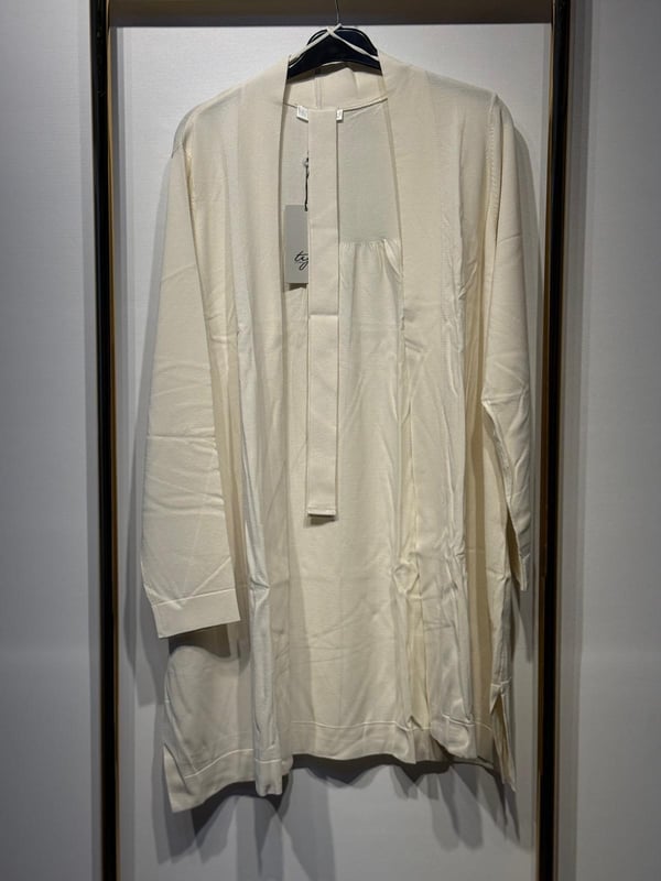 TIĞ TRİKO Beli Kemerli Rayon Basic Hırka