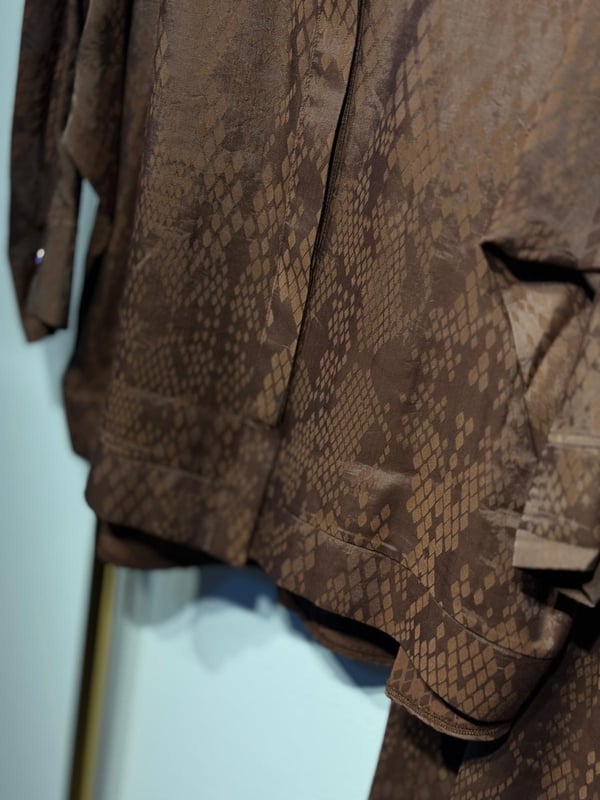 TIĞ TRİKO Desen Mixli Gömlek Pantolon Takım