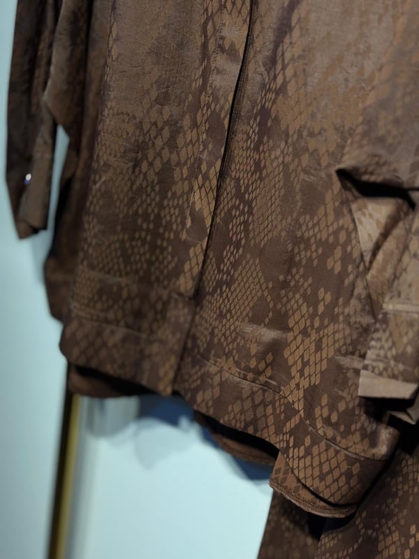 TIĞ TRİKO Desen Mixli Gömlek Pantolon Takım