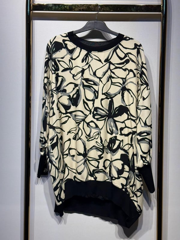 TIĞ TRİKO Manşetleri Düğmeli Triko Ribanalı Tunik