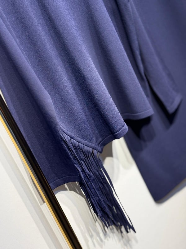TIĞ TRİKO Püskül Detaylı Rayon Bluz - Etek Takım