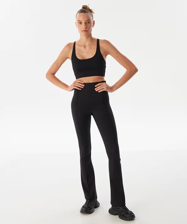 TWİST FLARE TOPARLAYICI FİT PANTOLON