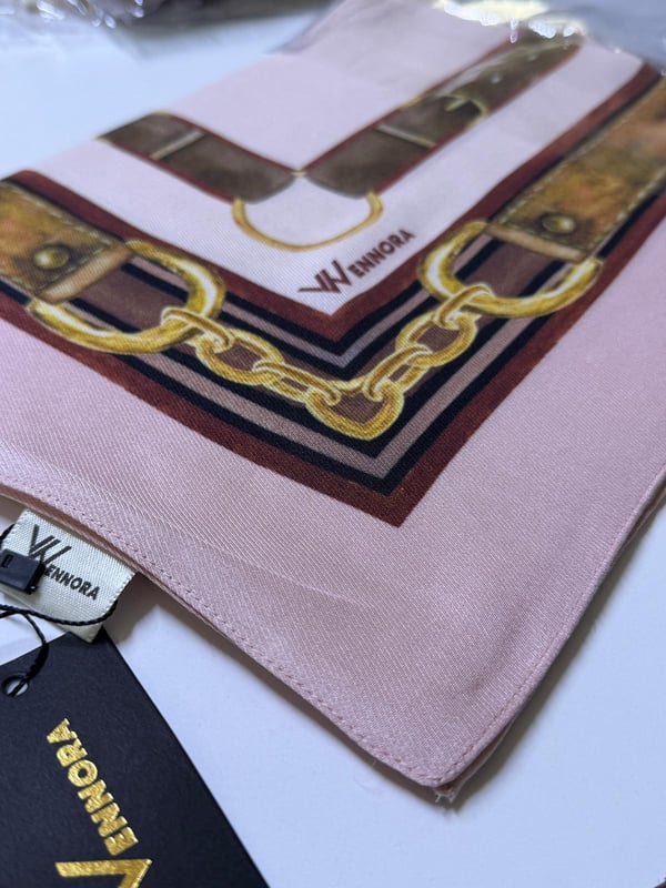 WENNORA Elegance Blend Kemer Desenli Şal
