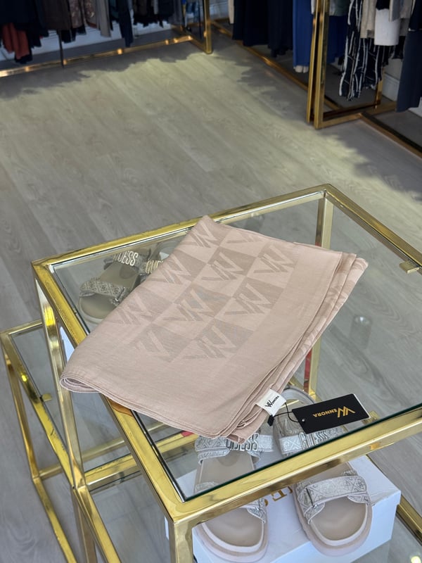 WENNORA Paris collection Monogram Şal