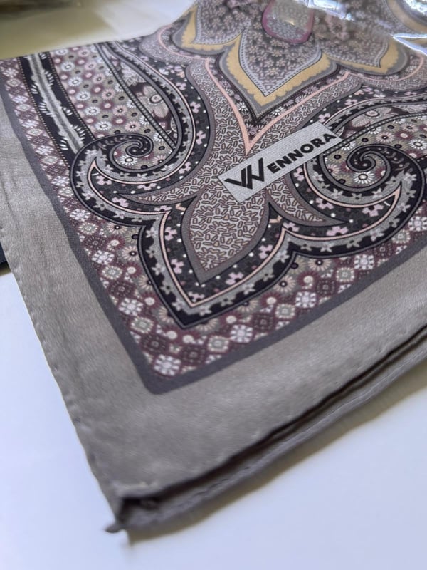 WENNORA Royal Shine Etik Desen Şal