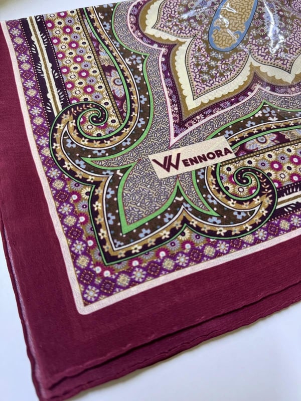 WENNORA Royal Shine Etik Desen Şal