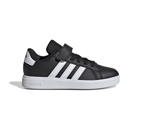 Adidas GRAND COURT 2.0 EL C Siyah Erkek Çocuk Tenis Ayakkabısı