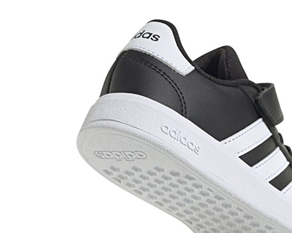 Adidas GRAND COURT 2.0 EL C Siyah Erkek Çocuk Tenis Ayakkabısı