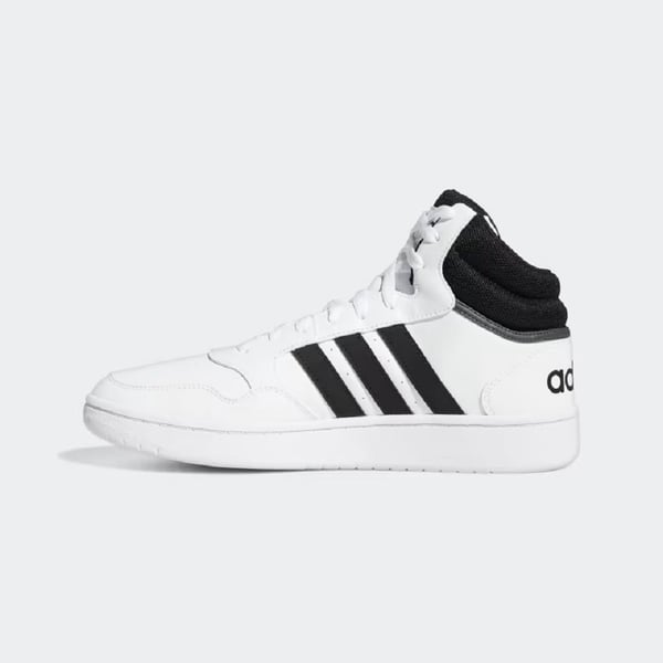 Adidas HOOPS 3.0 MID Beyaz Erkek Basketbol Ayakkabısı