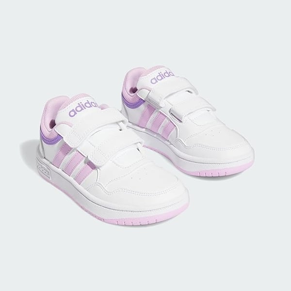 Adidas HOOPS 3.0 CF C Beyaz Kız Çocuk Basketbol Ayakkabısı