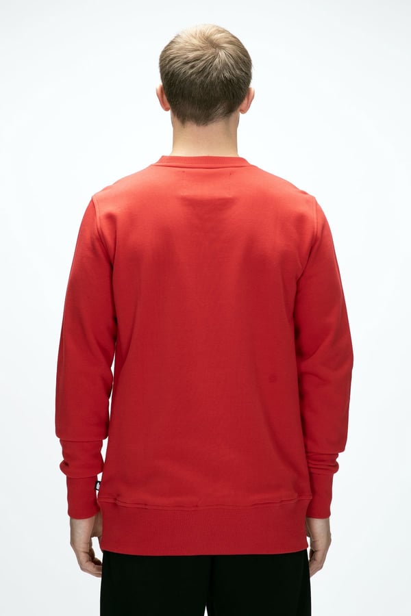 Bad Bear CORNER CREWNECK Kırmızı Erkek Sweatshirt