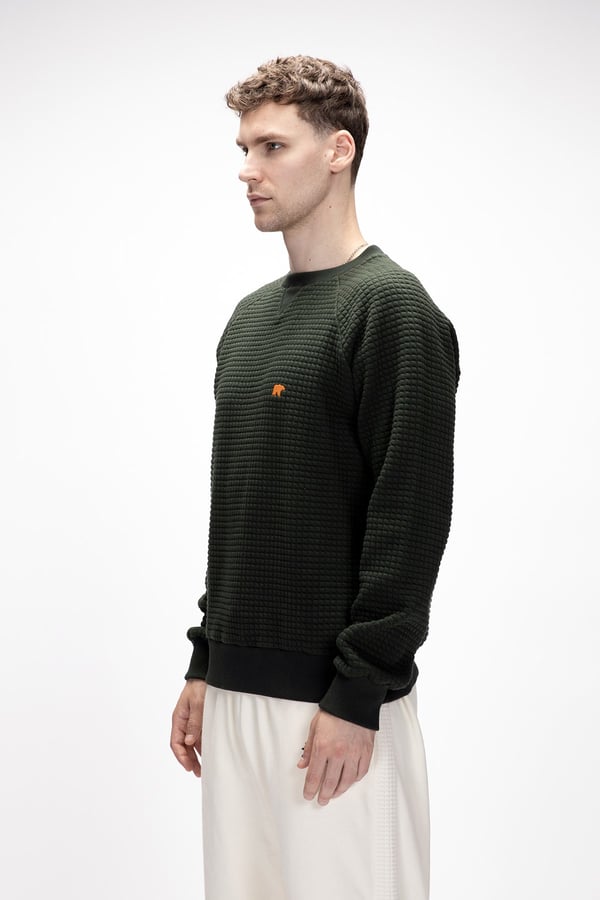 Bad Bear DIEZ CREWNECK Haki Erkek Sweatshirt
