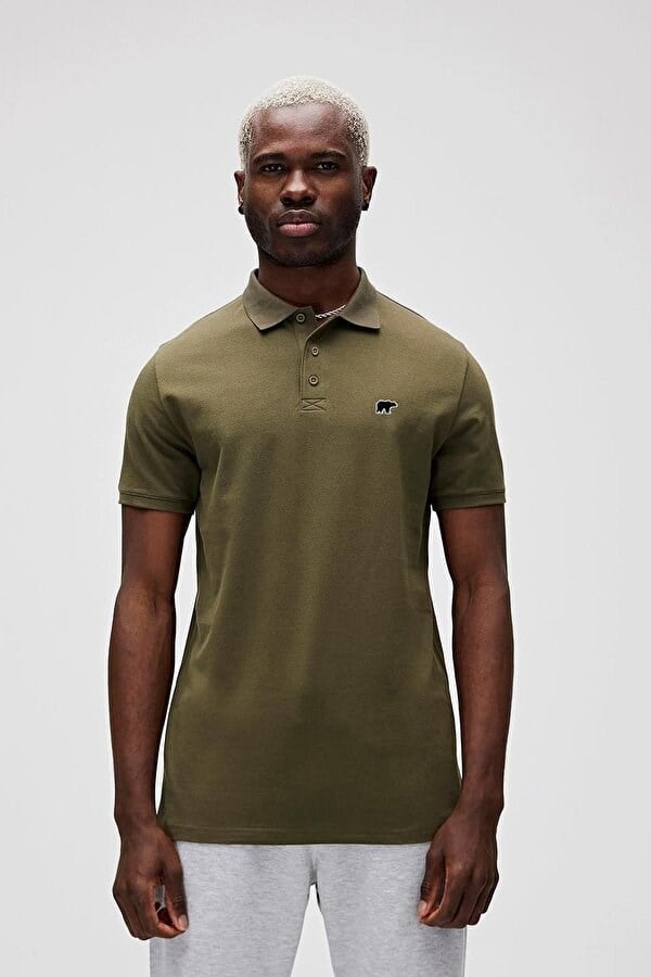 Bad Bear GABRIEL POLO NECK TİŞORT Haki Erkek T-Shirt