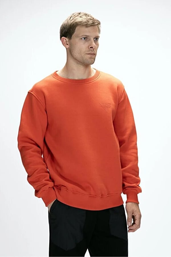 Bad Bear INNER CREWNECK Turuncu Erkek Sweatshirt