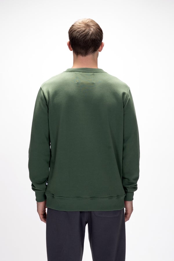 Bad Bear MOUNTAIN CREWNECK Yeşil Erkek Sweatshirt