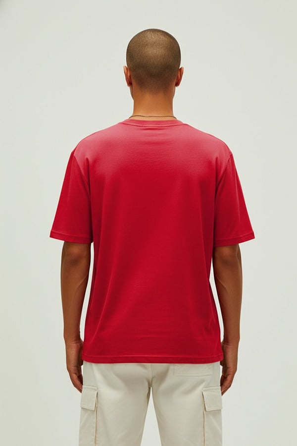 Bad Bear MUSCLE BASIC T-SHIRT Kırmızı Erkek T-Shirt
