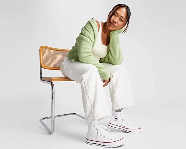 Converse CHUCK TAYLOR ALL STAR CLASSIC Beyaz Unisex Günlük Spor Ayakkabı