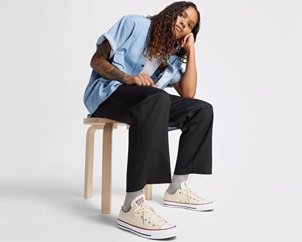 Converse CHUCK TAYLOR ALL STAR CLASSIC Bej Erkek Çocuk Günlük Spor Ayakkabı