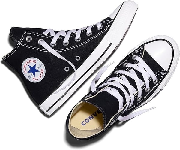 Converse CHUCK TAYLOR ALL STAR LEATHER Siyah Kadın Günlük Spor Ayakkabı