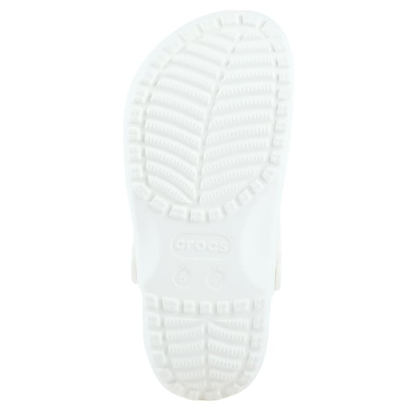 Crocs Classic Floral Cut Out Clog Beyaz Unisex Terlik