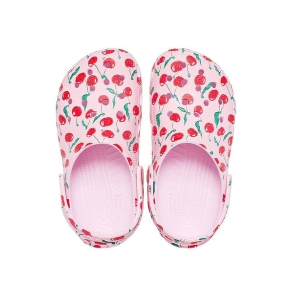Crocs Classic Fresh Fruits Clog K Pembe Kız Çocuk Terlik