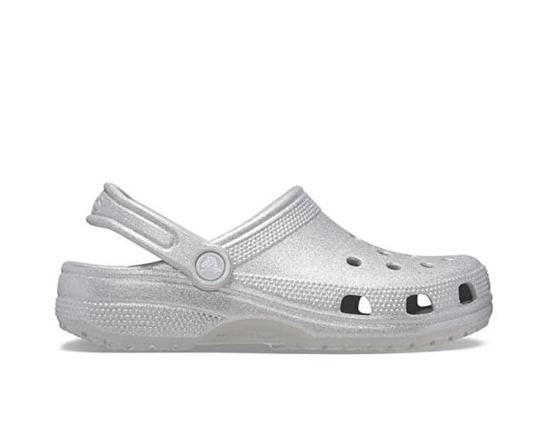 Crocs Classic Glitter Clog Gri Unisex Terlik
