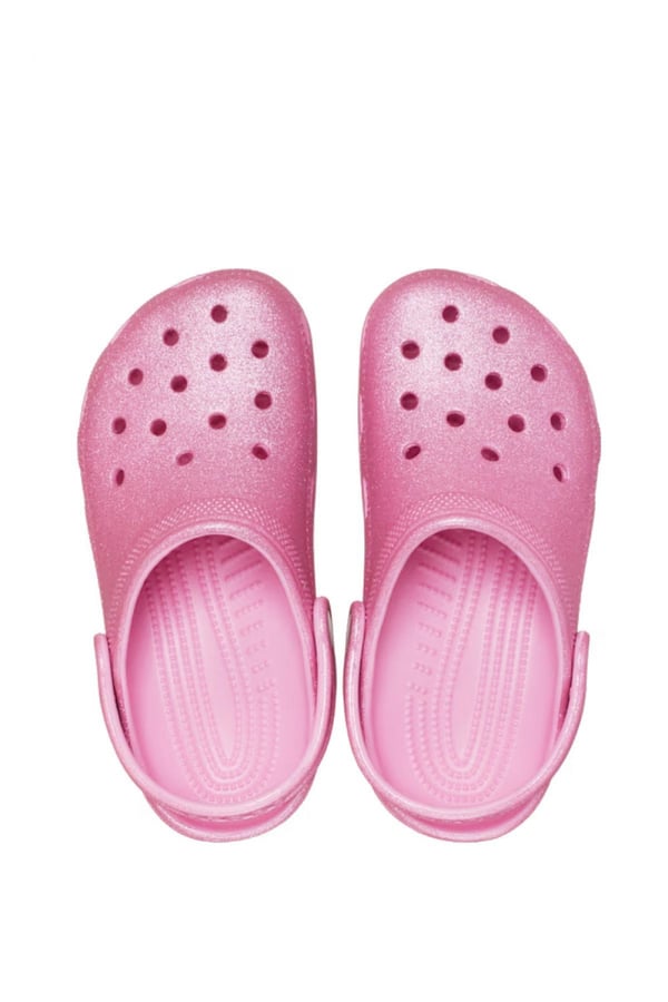 Crocs Classic Glitter Clog K Pembe Kız Çocuk Terlik