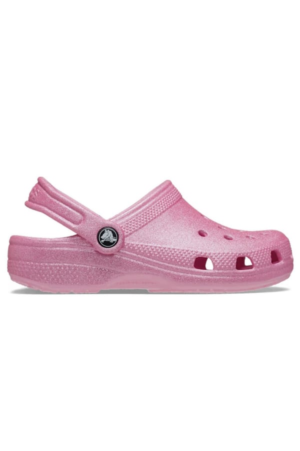 Crocs Classic Glitter Clog K Pembe Kız Çocuk Terlik