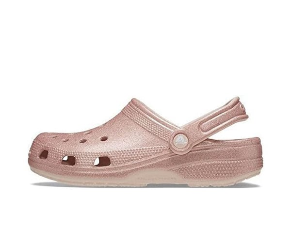 Crocs Classic Glitter Clog Pudra Unisex Terlik