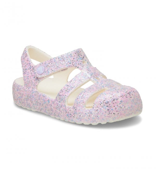 Crocs Classic Glitter Fisherman T Pembe Kız Çocuk Sandalet