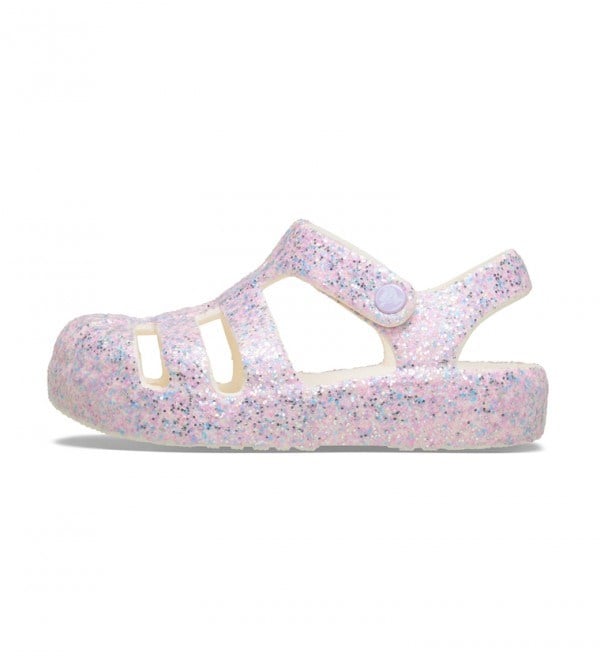 Crocs Classic Glitter Fisherman T Pembe Kız Çocuk Sandalet