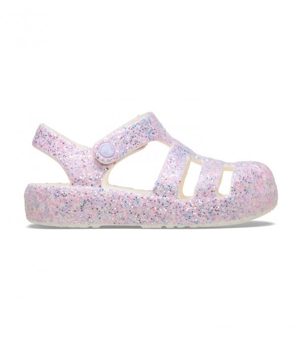 Crocs Classic Glitter Fisherman T Pembe Kız Çocuk Sandalet