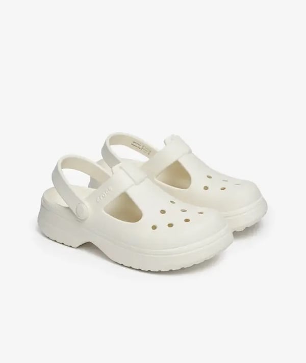 Crocs Classic Mary Jane Clog K Beyaz Kız Çocuk Terlik