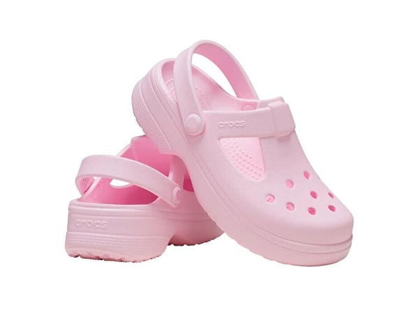 Crocs Classic Mary Jane Clog K Pembe Kız Çocuk Terlik