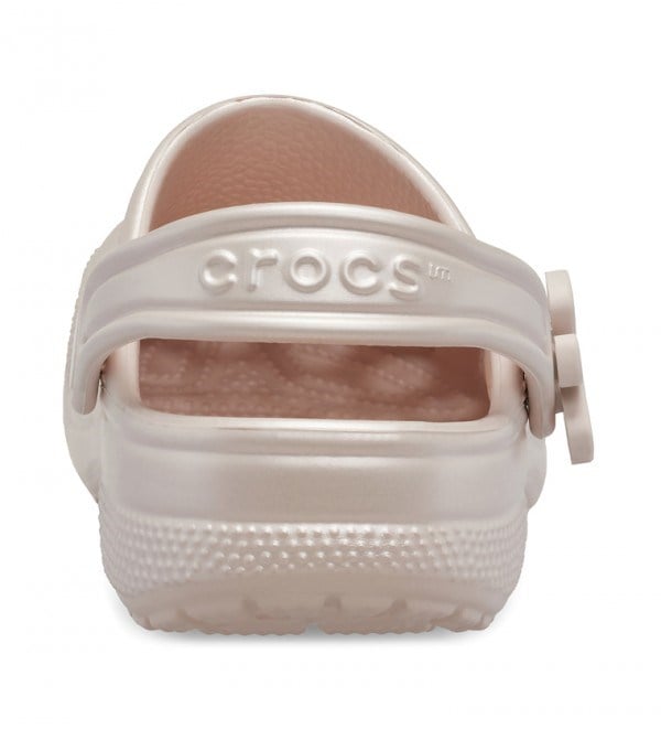 Crocs Classic Pearl Shine Clog K Pudra Kız Çocuk Terlik