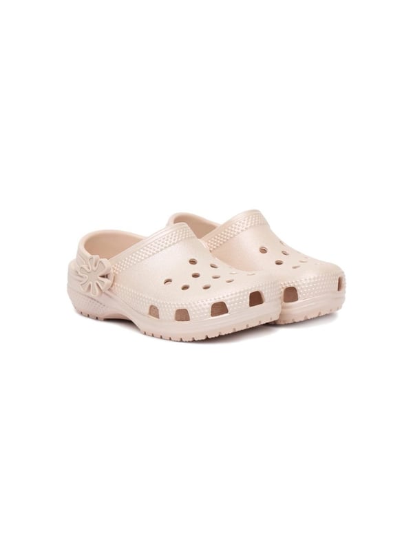 Crocs Classic Pearl Shine Clog T Pudra Kız Çocuk Terlik