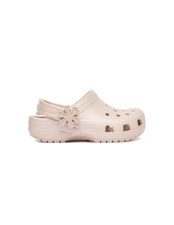 Crocs Classic Pearl Shine Clog T Pudra Kız Çocuk Terlik