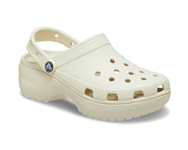 Crocs Classic Platform Clog W Bej Kadın Terlik